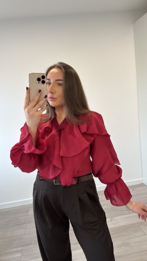 Koszula Bordowa Charm