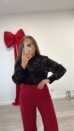 Koszula Czarna Lace