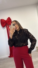 Koszula Czarna Lace
