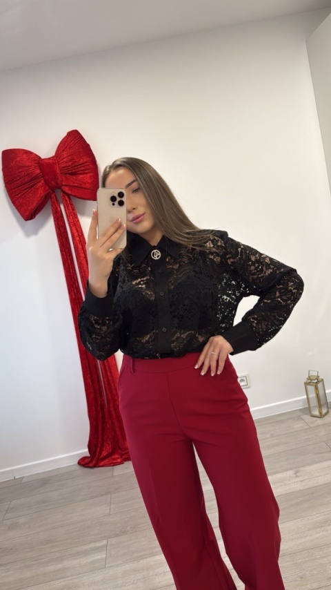 Koszula Czarna Lace