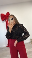 Koszula Czarna Lace