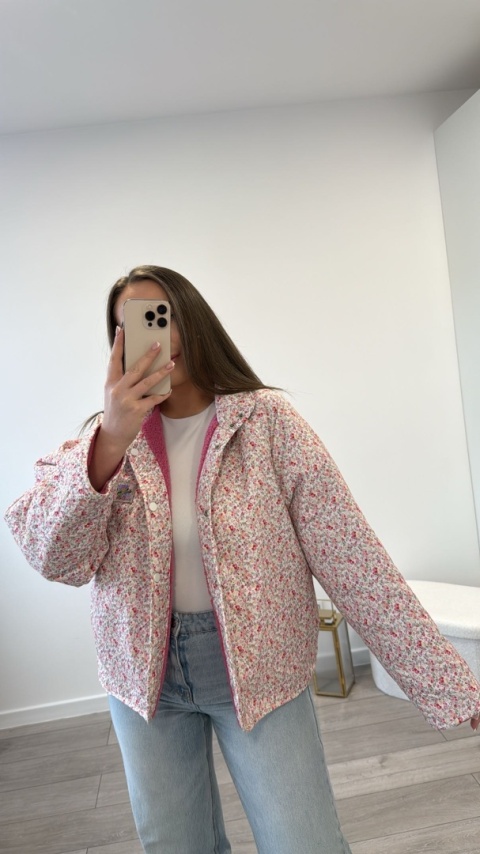 Kurtka Różowa Aurora