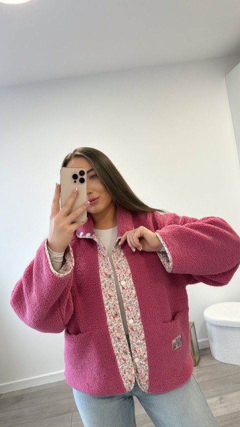 Kurtka Różowa Aurora