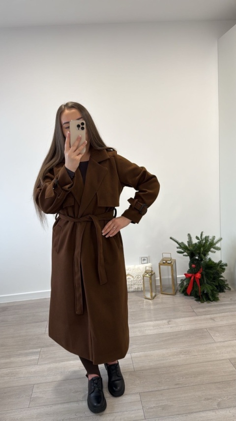 Płaszcz Brązowy Comes