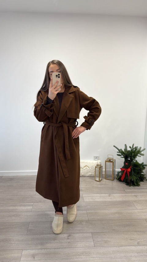 Płaszcz Brązowy Comes