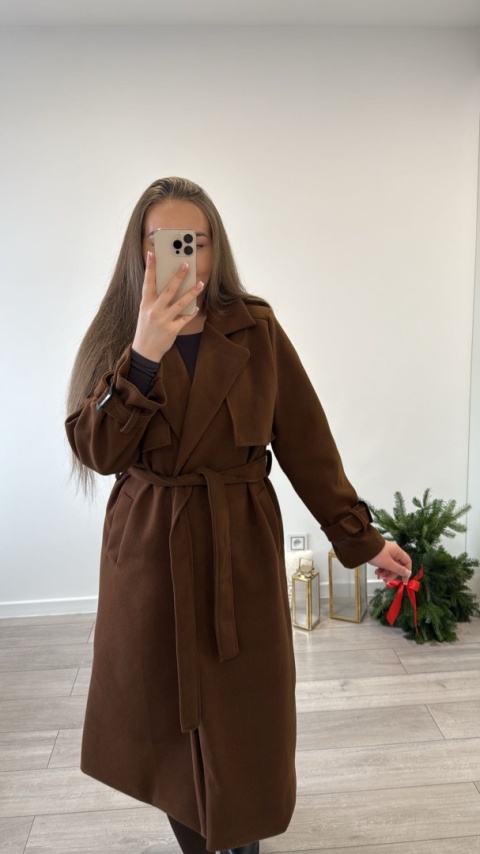 Płaszcz Brązowy Comes