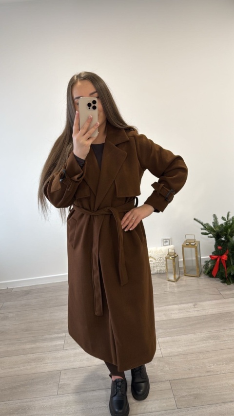 Płaszcz Brązowy Comes