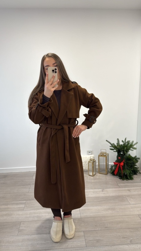 Płaszcz Brązowy Comes