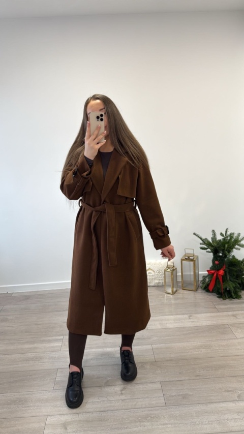Płaszcz Brązowy Comes