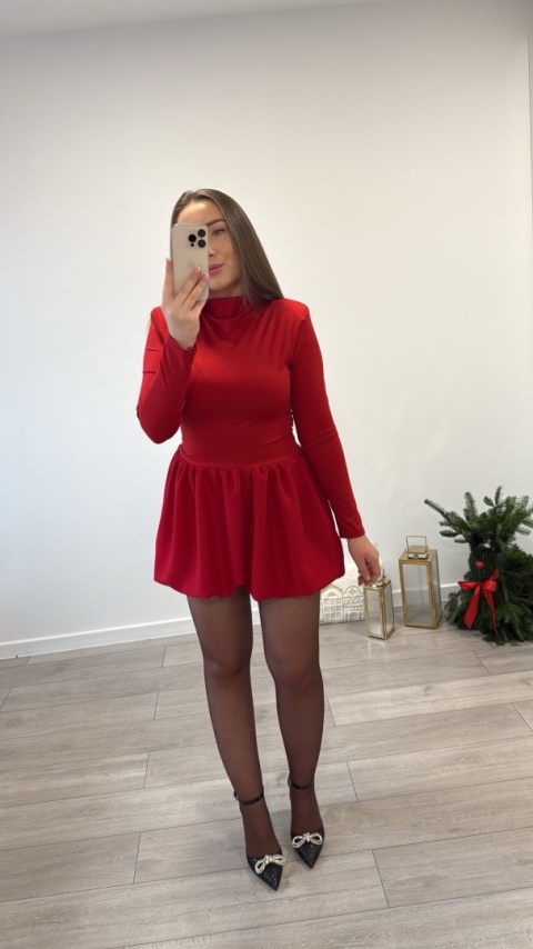 Sukienka Emilii Czerwona