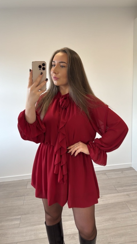 Sukienka Muse Czerwona